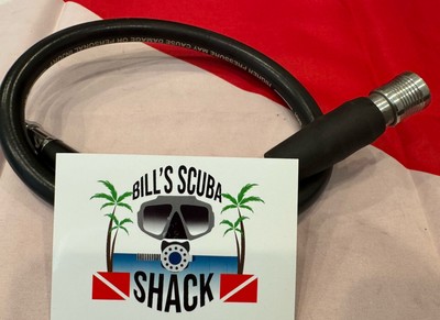 ATOMIC SCUBA SS1 OCTO/ INFLATOR HOSE WAY COOL !