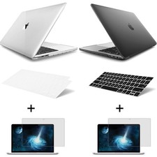 Mac Hard Case Keyboard Cover Screen Film for MacBook Pro 13 14 15 16 2019-2021