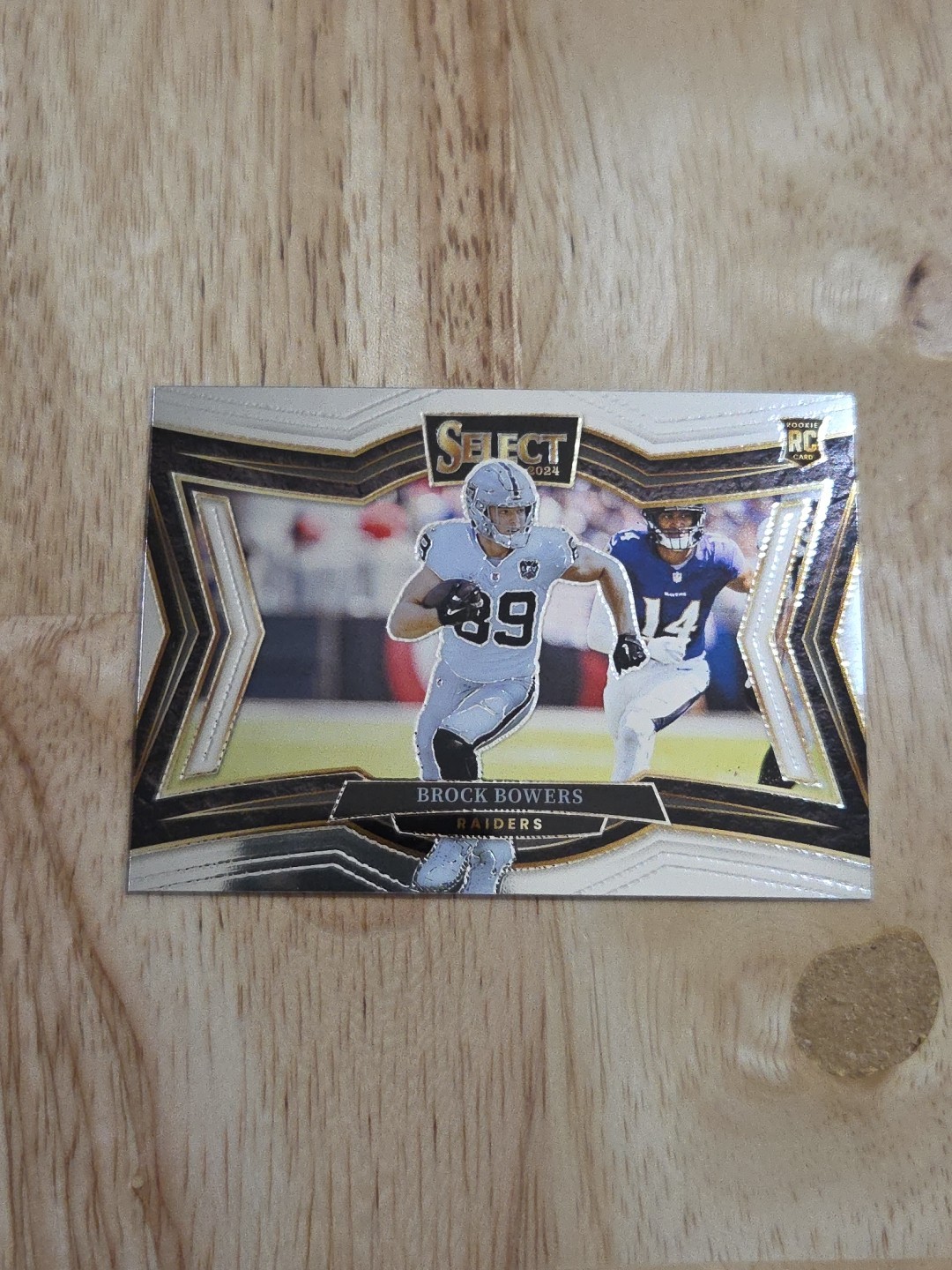 2024 Panini Select BROCK BOWERS Field Level #471 Rookie RC Raiders