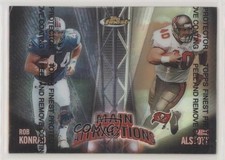 1999 Finest Main Attraction Right Side Refractor Rob Konrad Mike Alstott 11pj