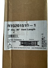 Rheem 3 in x 5 in x 36 in Concentric Vent for Tankless Water Heaters RTG20151D-1