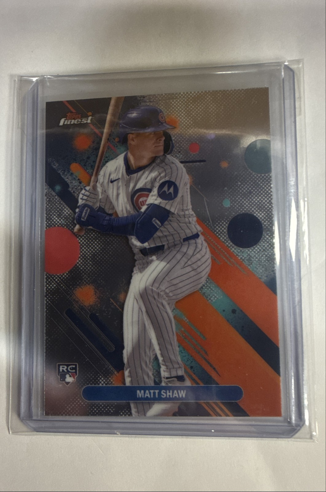 2025 Topps Finest - Common Matt Shaw #85 (RC)