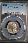 1944-P  Washington Quarter PCGS MS66