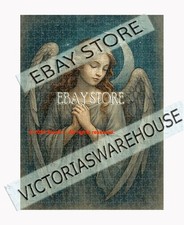 500 piece jigsaw puzzle Praying angel solemn faith inspiration