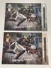 (2) 2022 Panini Chronicles Luminance Tariq Woolen #225 Bronze Parallel + Base RC
