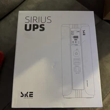 SKE Mini UPS 30000mAh Battery Backup Surge Protector for Router Modem Sirius