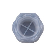 3D Silicone Lotus Shape Ashtray Candle Holder Mould Resin Casting Mold DIY Craft