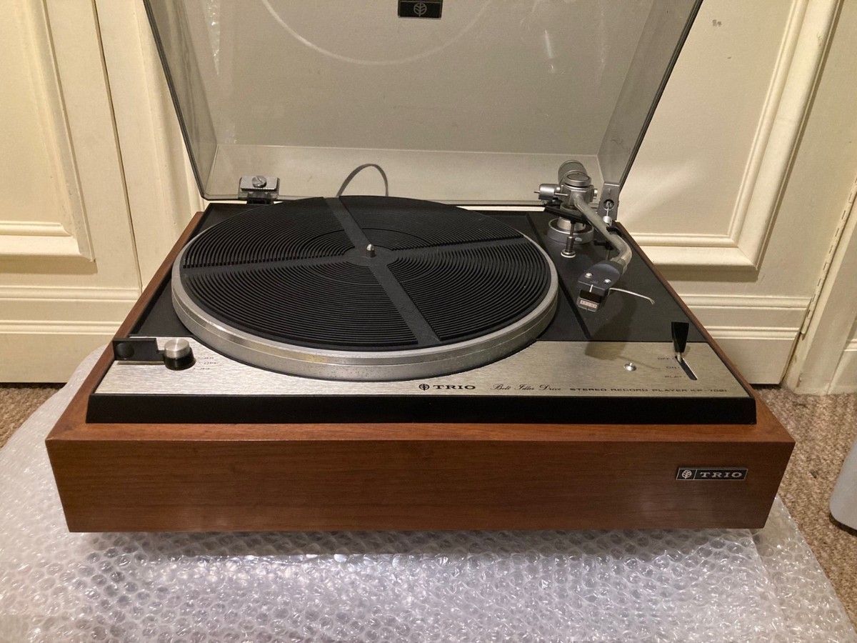 TRIO/Kenwood KP-7021 belt-idler drive top model turntable in exc