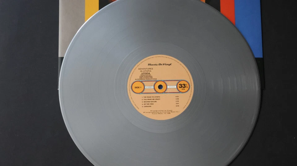 Utopia – Adventures In UtopiaLP VINYL PROGRESSIVE ROCK 2020 SILVER TOP MOVLP2518 - Bild 2 von 4