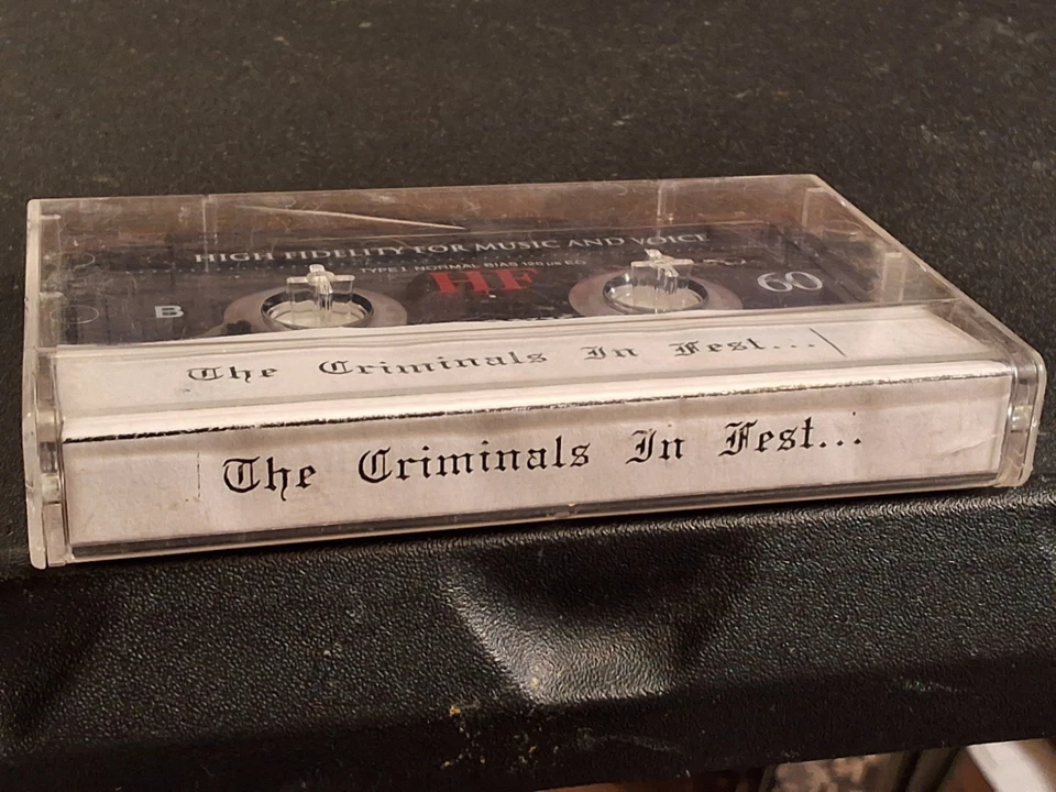 The Criminals In Fest... Demo '98 Cassette Tape France Hardcore Oi  - Image 4 of 4