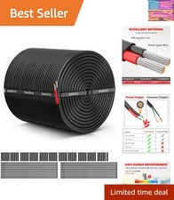 14 Gauge Wire 2 Conductor Electrical Wire, 14 AWG Stranded PVC Cord, 12V Low ...