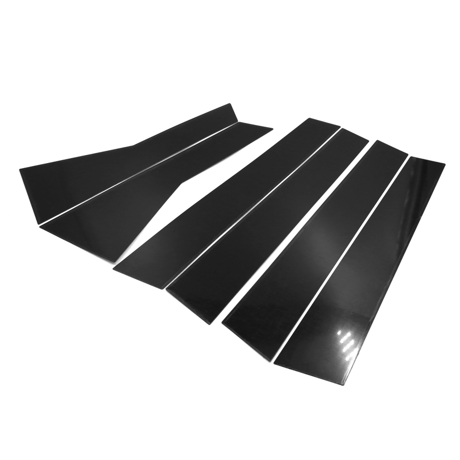 Habillage pilier fenêtre Honda CRV 12-16 en finition noir laqué premium x6
