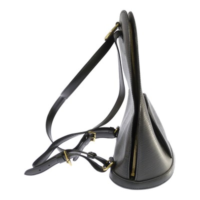 LOUIS VUITTON BLACK EPI GOBELINS BACKPACK M52292 NQ05990 Louis Vuitton Black Epi Gobelins Backpack - YouTube main image 2