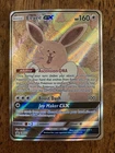 Pokémon TCG Eevee GX SM233 LP Full Art Black Star Promo Sun & Moon