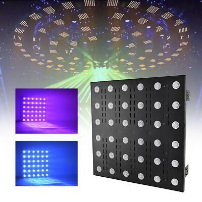 Stage Matrix 36 RGB 6x6 Tri-Colored Matrix Blinder Light Band Effect Lighting A6