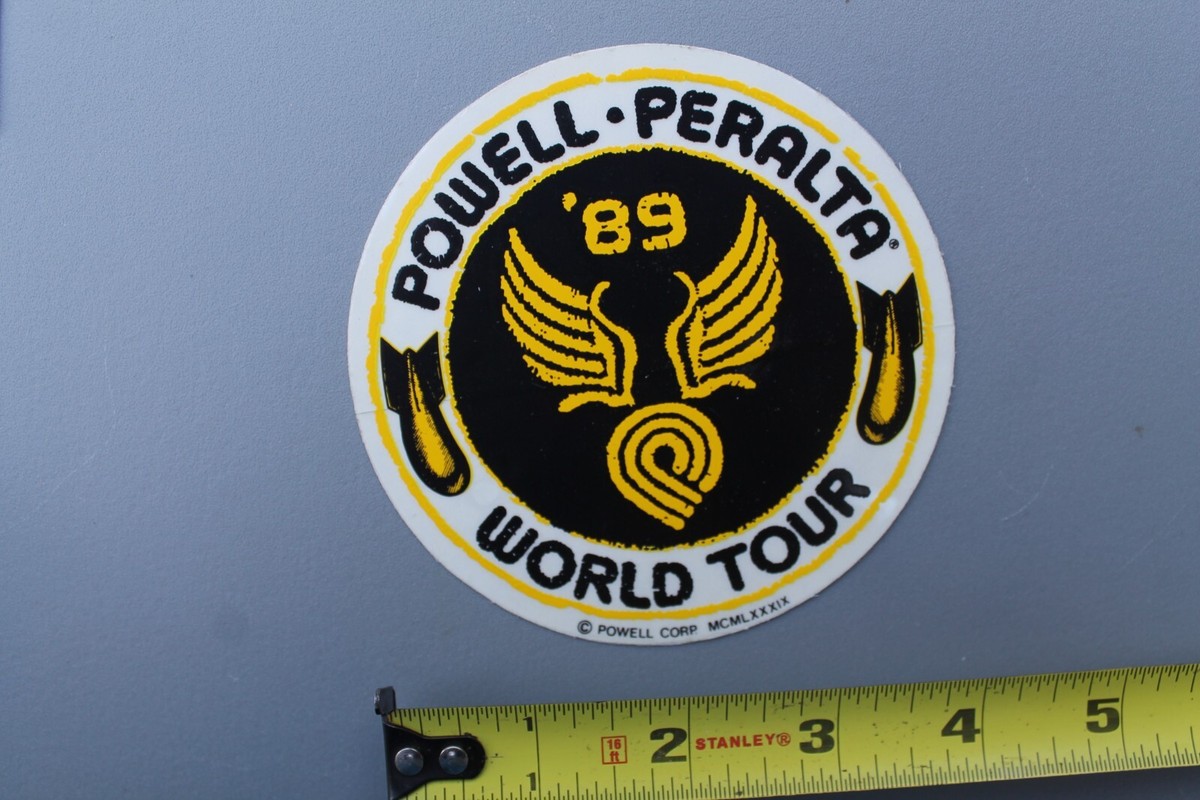 Powell Peralta Bones World Tour Wing 1989 80's GBc Vintage