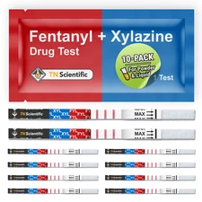 TN Scientific FYL & XYL Drug Test Strips [10 Pack] Powder, Liquid, & Urinalysis