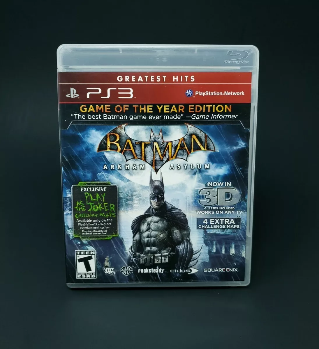 Batman Arkham Asylum Game of the Year Edition Ps3 (USADO