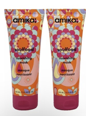 Amika Soulfood Nourishing Mask 3.3oz **2-PACK** NEW