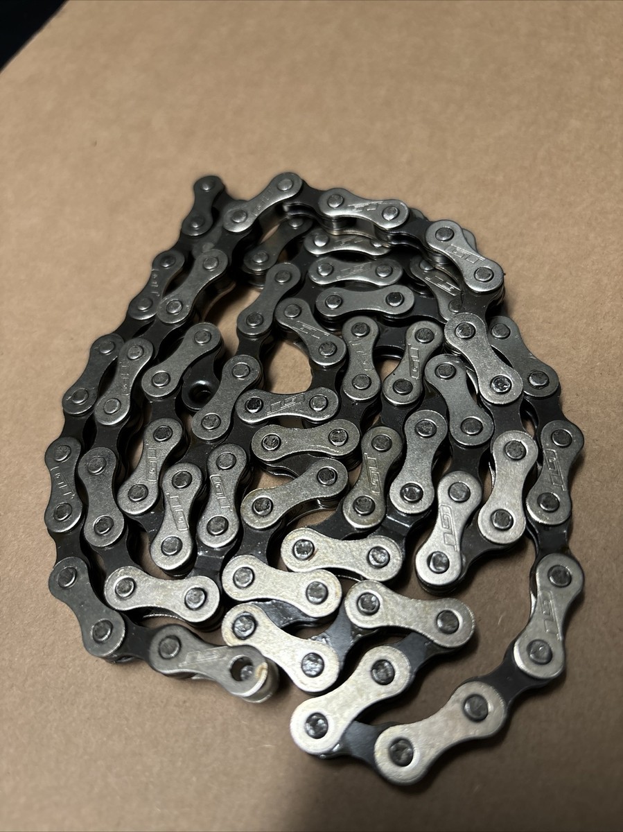Nos Gt Stamped Chain 96 Link 3/32 Bmx Chain Power Series