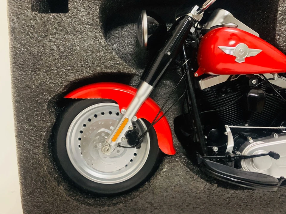 Zytoys 1/6 Scale DieCast Model Bike Heavy Vehicle Motorcycle Red New in Box - Image 3 of 4