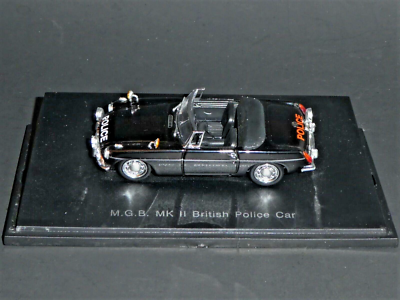MG MGB Mk II 2 Cabriolet British POLICE Car 1/43 Universal Hobbies