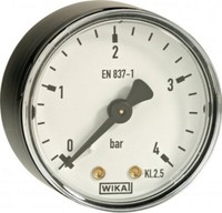 Gok Manometer 0-4Bar Ag G1/4 D50 Axial