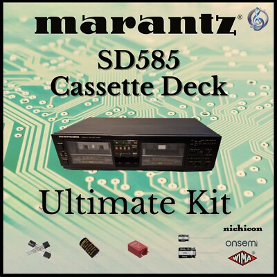 Marantz SD585 Cassette Deck Ultimate Upgrade Kit Genuine Parts