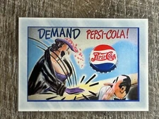 DART FLIP CARDZ -  PEPSI-COLA COLLECTOR SERIES #P2 INSERT PROMO CARD 1994 Demand