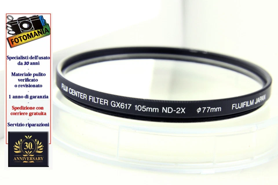 Fuji Fujifilm GX 617 Filter for 105mm ND2 x 77mm Central Center Panorama G617 - Image 3 of 4