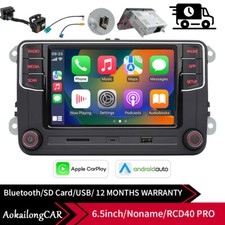 Radio trasera USB NONAME CarPlay Android Auto RCD360PRO 3 RCD440 330 para PQ VW Golf