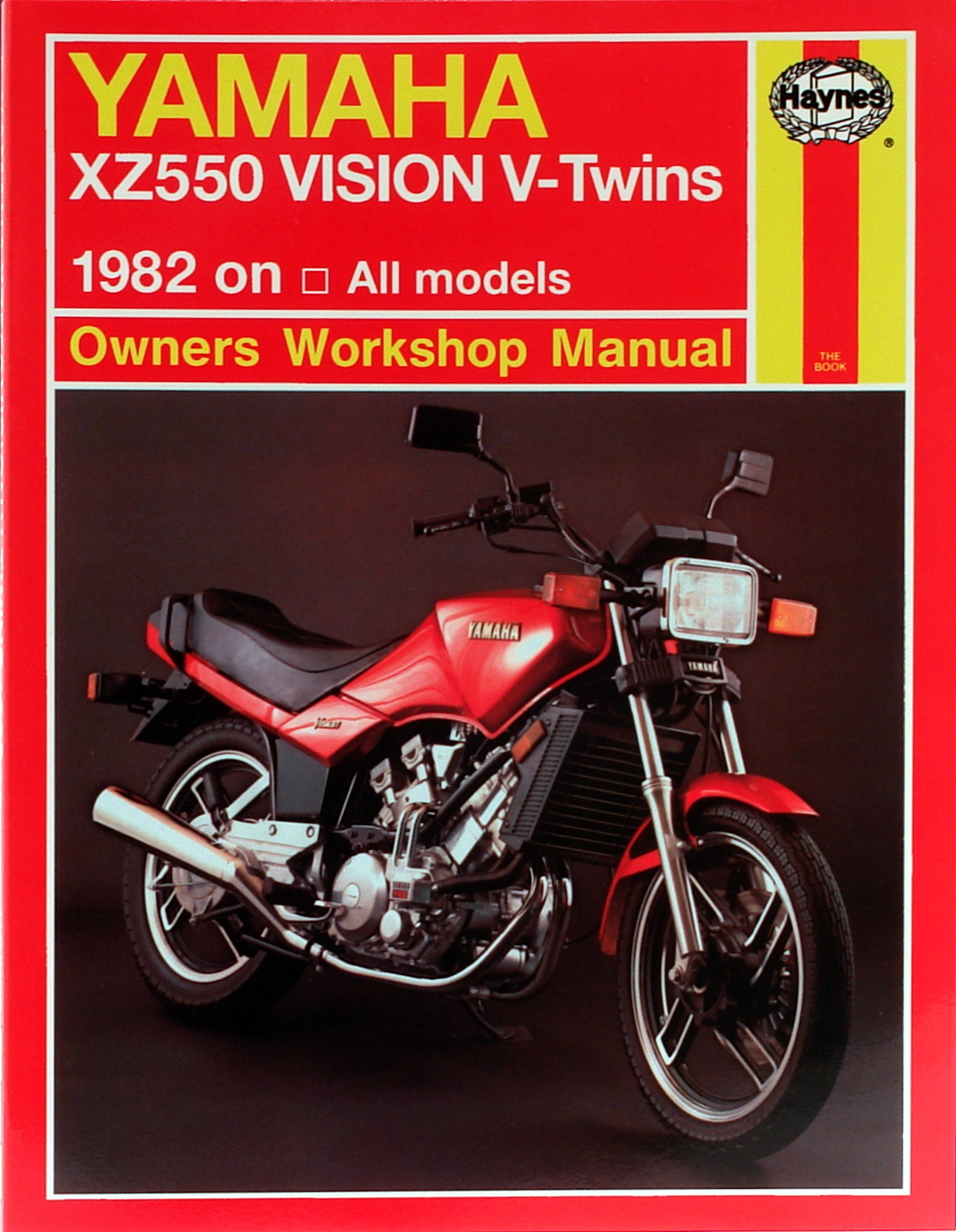 Haynes Manual 0821 for Yamaha XZ550 Vision V-Twins (82 - 85) workshop/service