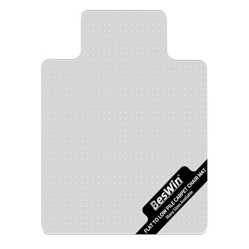 Office Chair Mat for Carpet, Easy Glide Plastic Floor Mat for 47