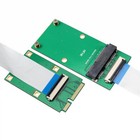 msata SSD to mini pcie interface extension cable for laptop