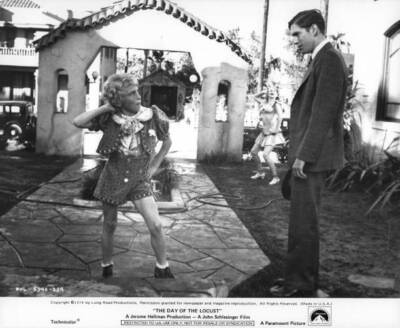 Jackie Haley taunts William Atherton in The Day Of The Locust 1974 Old Photo