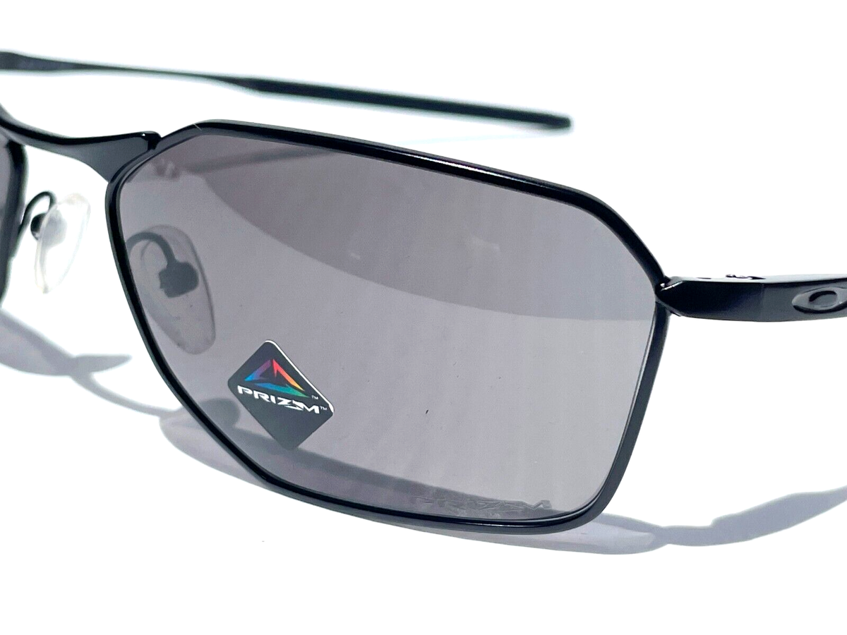 NEW Oakley SAVITAR Satin Black Metal Frame PRIZM Grey Lens