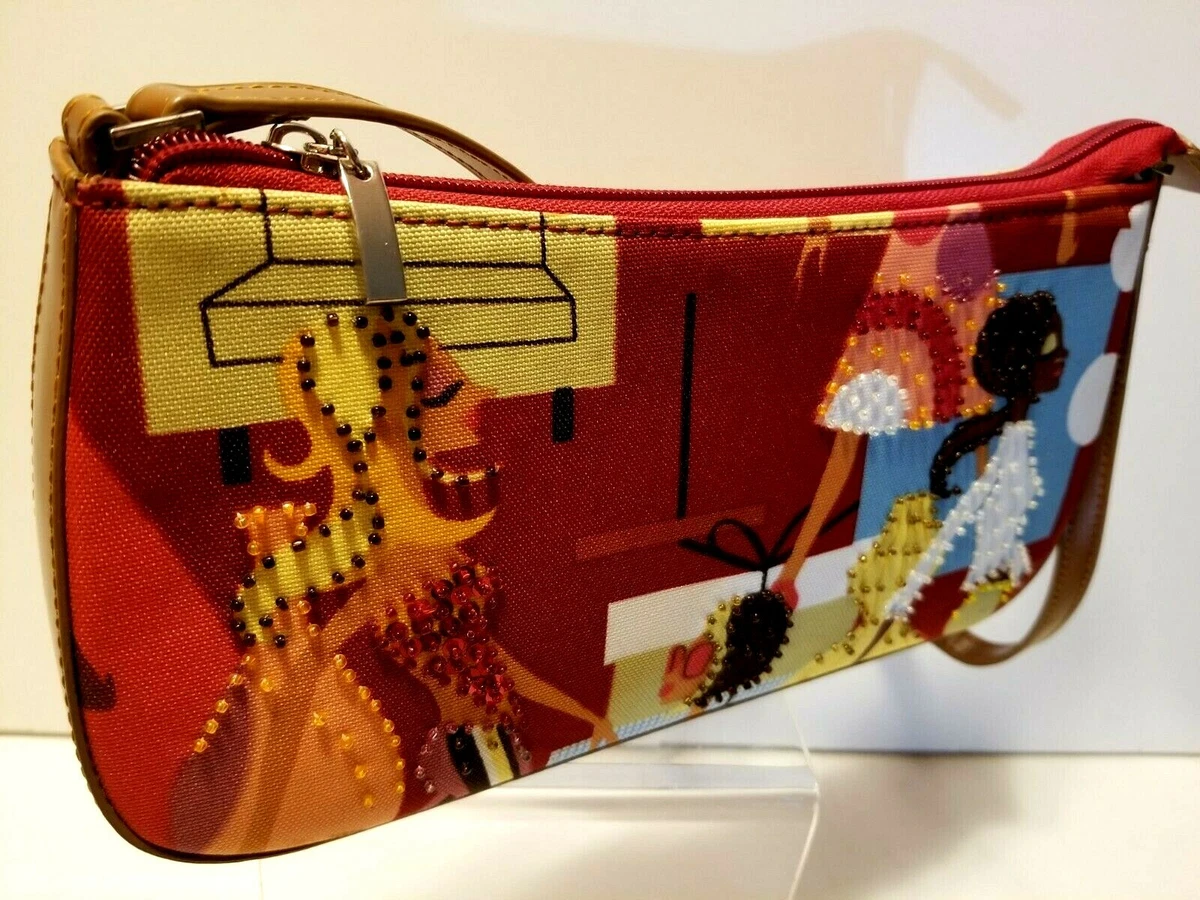 Club Rochelier Shoulder Bag Fashion Small Purse Handbag Fashion Art  Red-Graphic | eBay
