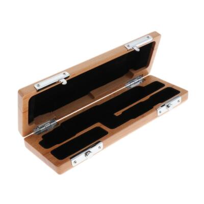 Holz Piccolo Tragetasche Hartschale für Musikinstrument Piccolo Schutz