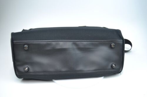 Pierre Cardin Carry On Overnight Bag Black Shoulder Strap ID Slot - Picture 5 of 13