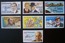 US,  C113-119 Air Mail 1985 complete set, 7v, MNH