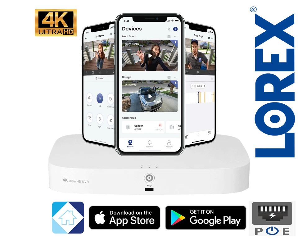 🔥Lorex 4K HD NVR 8 Channel 2TB Security System 8 4K Camera Color Night Vision🔥 - Image 4 of 4