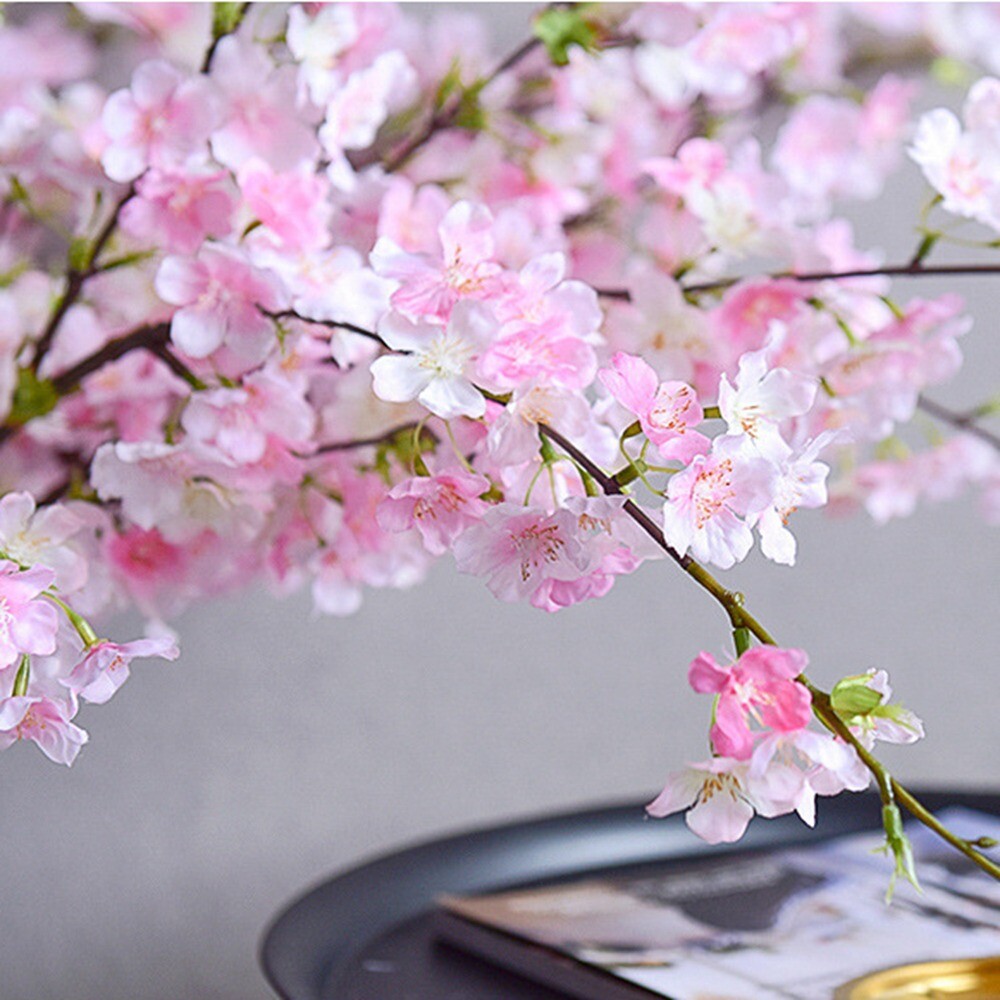 109cm Artificial Flowers Cherry Blossom Fake Flower Decorative Flowers