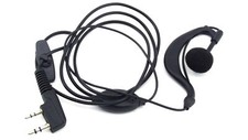 Headset for Radios Double Jack 2 Pole Earphone Microphone Walkie Talkie 2Pin