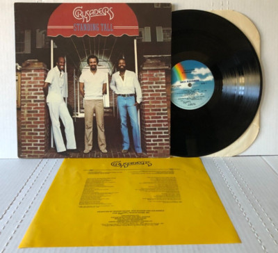 The Crusaders STANDING TALL Original 1981 MCA + Insert Jazz-Funk Fusion VG+/VG+