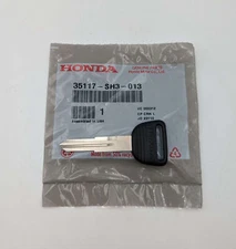 OEM Genuine Honda 88-00 Civic CRX Del Sol SI EX DX Uncut Ignition Key Blank SH3