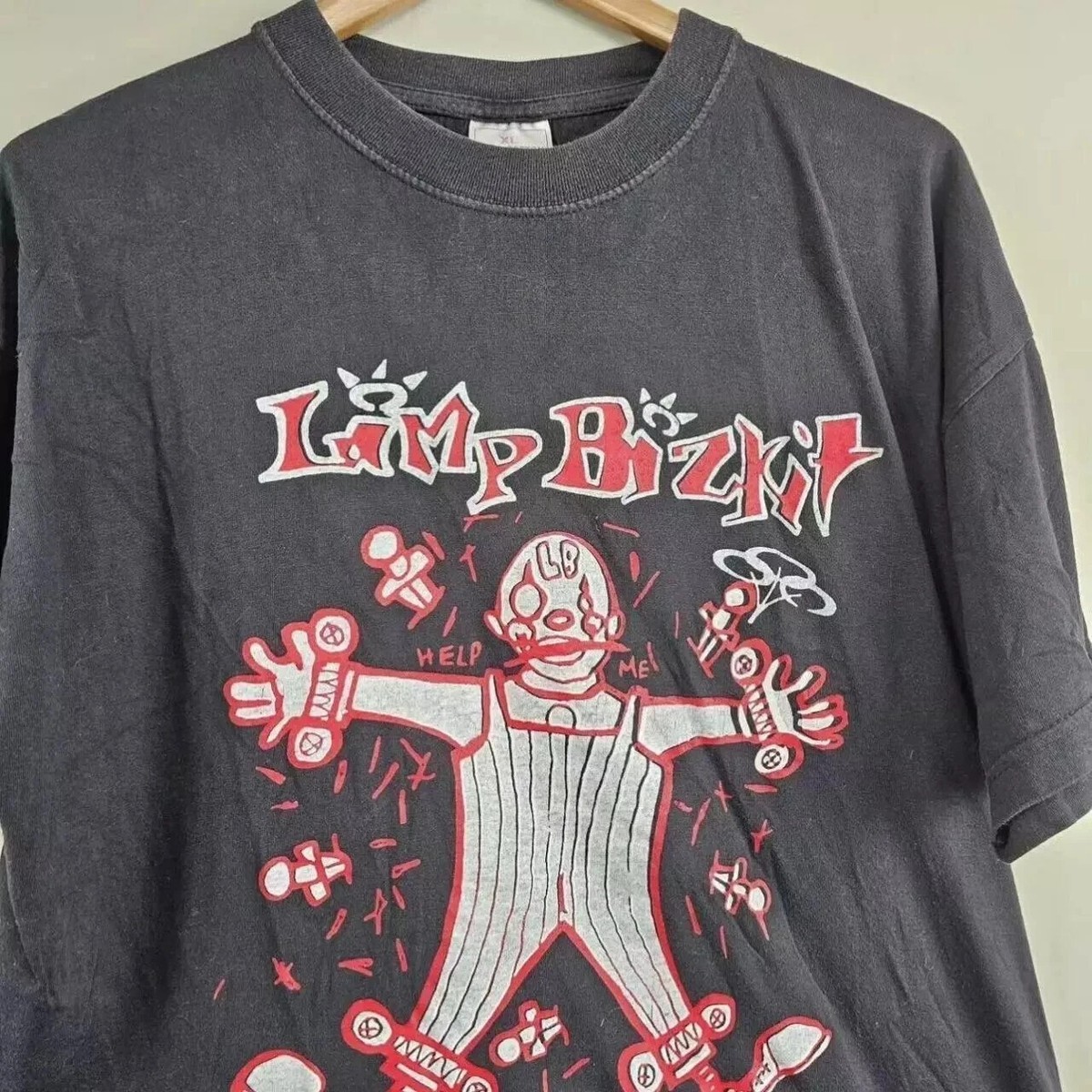 90s Limp Bizkit Band Graphic Retro Style Black Unisex T shirt 