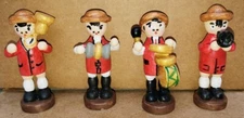 Oompah Band Figurines for Cuckoo Clocks - CUSTOM PAINTED