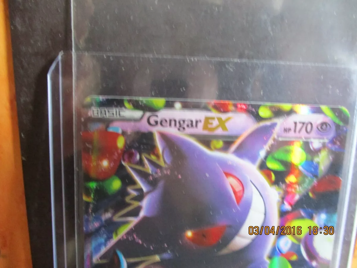 Gengar EX 34/119 XY Phantom Forces Holo Ultra Rare Pokemon Card Near M