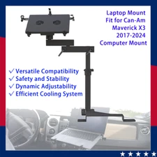UTV Maverick X3 Laptop Mount Fit for Can-Am Maverick X3 2017-2024 Computer Mount