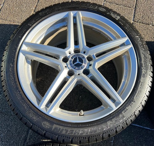 4 ALU 18" WINTERRÄDER MERCEDES C-KLASSE W205 225/45R18 95V 245/40R18 97V RDKS - Bild 11 von 12